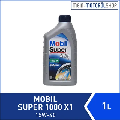 Produktbild von Motoröl Mobil Super 1000 15W-40 1 L