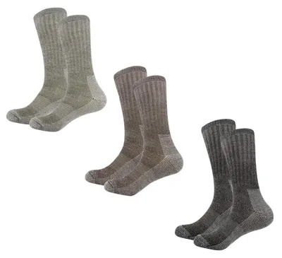 Productafbeelding van Wandelsokken - Merinowol - Thermisch - 3 paar - Heren - 5,5 tot 8 en 7,5 tot 10,5
