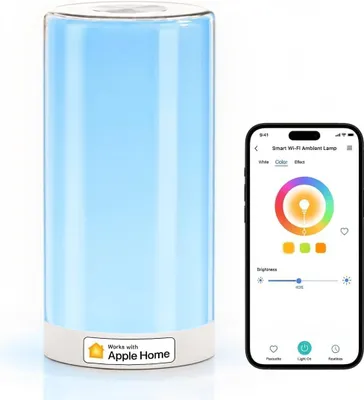 Productafbeelding van Smart WiFi-bureaulamp, LED RGBWW aanraakgeactiveerde tafellamp