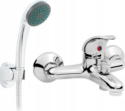 Imagen del producto de Batería de ducha y bañera Hydroland Jowisz, cromada