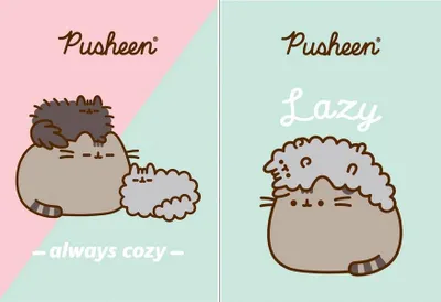 Produktbild von Notizbuch A4 32k kariert laminiert PUSHEEN 5249 A'15