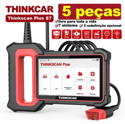 Imagen del producto de Dispositivo de diagnóstico OBD2 - Escáner de autodiagnóstico - Lector de códigos de error - Herramienta de escáner para automóviles - Kit de herramientas de diagnóstico (5 piezas)