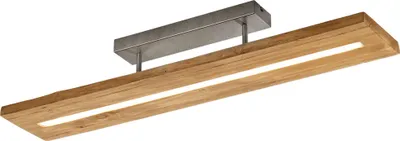 Immagine prodotto di Trio Brad LED plafoniera 27W dimmerabile color legno luce notturna bianco caldo