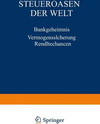 Produktbild von Steueroasen der Welt
