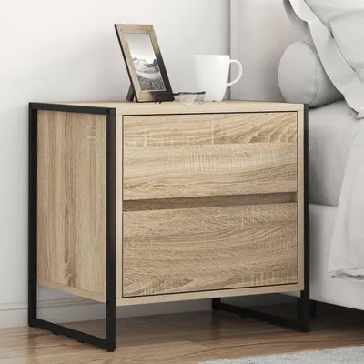 Obrázok produktu pre vidaXL Nočný stolík Sonoma 50 x 39,5 x 50 cm materiál na báze dreva