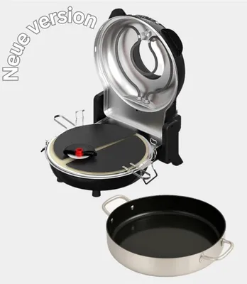 Produktbild von Eratec PM-27, 1 Pizza/Pizzen, Schwarz, 400 °C, 6 kg