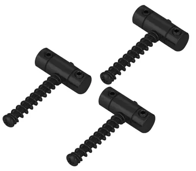Produktbild von 3-teiliges Stegsattel-Set für TL E-Gitarren (Schwarz)