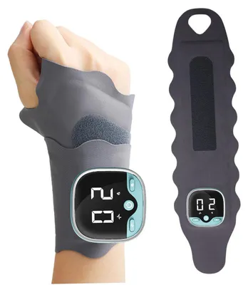 Produktbild von Kabellose Handgelenk Heizung – Beheizbare Bandage mit 3 Heizstufen & Akku, Verstellbare Handgelenkstütze, Ergonomische Wärme für Büro & Zuhause