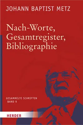 Produktbild von Nach-Worte, Gesamtregister, Bibliographie