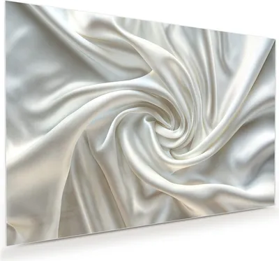 Produktbild von Glasbild 75x50cm in XXL für Wohnzimmer, Schlafzimmer Motiv Seidene Textur