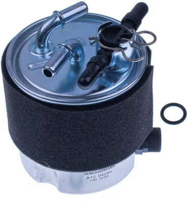 Produktbild von Kraftstofffilter DENCKERMANN A120429V für NISSAN Qashqai / Qashqai +2 I (J10, NJ10) Leitungsfilter