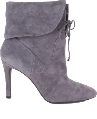 Produktbild von GUESS Damen Highheels Stiefeletten Grau Wildleder Gr. 41 #800