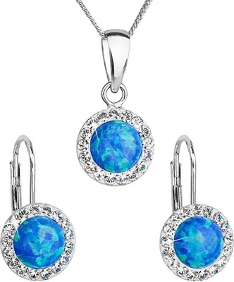 Immagine prodotto di Set di gioielli scintillanti con cristalli Preciosa 39160.1