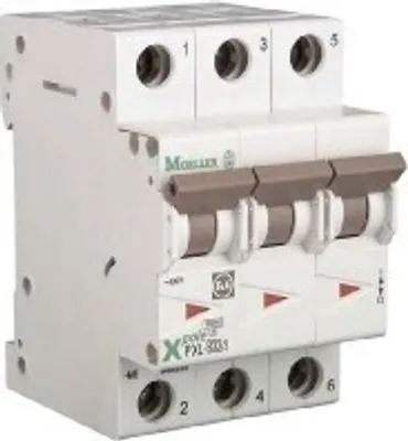 Produktbild von EATON Leitungsschutzschalter B PXL 63A 3p 400V 10kA 3TE