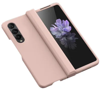 Obrázok produktu pre Pre Samsung Galaxy Z Fold4 Foldable Skin Feel Protective Case Pink Protective Case Cover