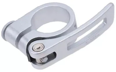 Produktbild von Tranz-X Sattelklemme Schnellspanner Sattelstützenklemme mit 28,6 mm Fahrrad Sattelrohrschelle Alumiminium