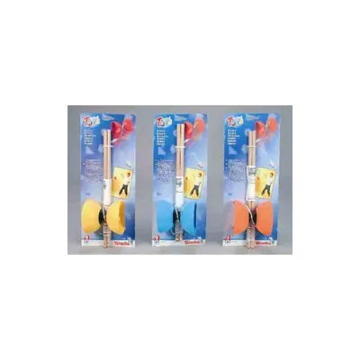 Image de Diabolo en plastique avec baguettes en bois, 1 pièce. Couleur variable.