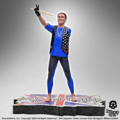 Produktbild von Def Leppard Rock Iconz Statue Rick Allen 24 cm