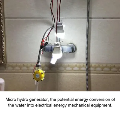Produktbild von Mini Stabile Wasserpumpe Ladegenerator Hydroelektrischer Wasserhahn DIY