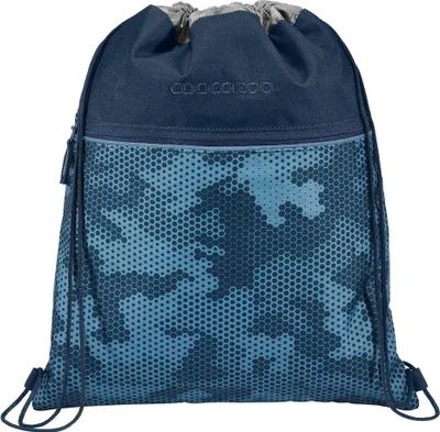 Immagine prodotto di coocazoo borsa da ginnastica Gym Bag Geometric Sky blu scuro