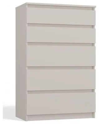 Produktbild von Selsey Malwa - Kommode mit fünf Schubladen, greige, 70 cm