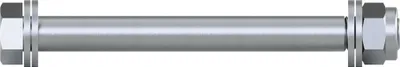 Zdjęcie produktu dla Śruba z nakrętką oporową przyczepa podłodziowa ocynkowany SUPROD, M16 x 170 mm