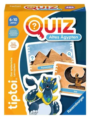 Produktbild von tiptoi Quiz Altes Ägypten, Quizspiel