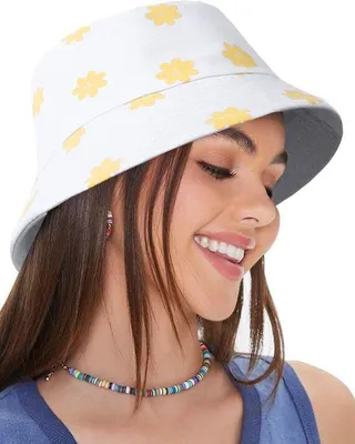Produktbild von Weißes Reise-Strandhut für Frauen, umkehrbar, einstellbar, M/L