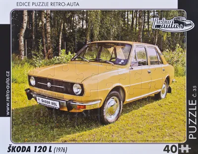 Zdjęcie produktu dla Puzzle nr 35 - ŠKODA 120 L (1976) 40 elementów