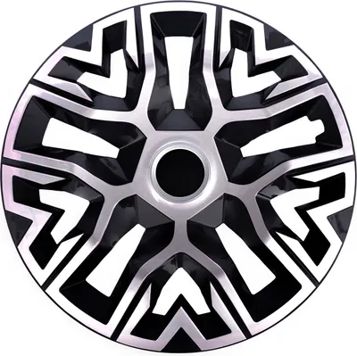 Produktbild von Radkappen Radzierblenden (4Stück) 14 Zoll silber/black THE BEST Z552534