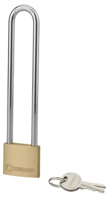 Produktbild von Thirard Messing Vorhängeschloss 40mm Stahlbügel 2 Schlüssel