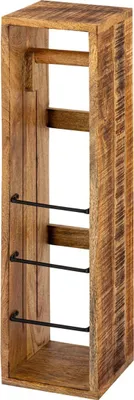 Produktbild von tinkaro Toilettenpapierhalter BOZENA Mangoholz Klopapierhalter Braun