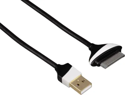 Obrázok produktu pre Hama 119428, Čierna, USB A, Apple 30-pin, 1,5 m, Samec, Samec