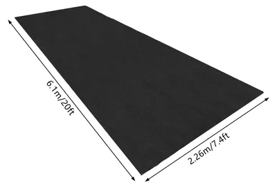 Productafbeelding van Garagevloermat, antislip, oliebestendig, 2,26 x 6,1 meter