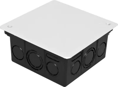 Produktbild von UP Abzweigkasten mit Deckel, 100 x 100 x 45