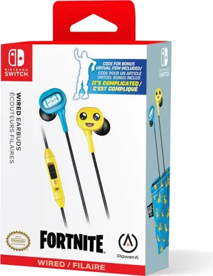 Produktbild von Switch Kopfhörer Sluchátka do uší s kabelem Fortnite Peely PowerA