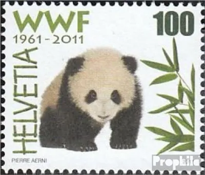 Produktbild von Briefmarken Schweiz 2011 Mi 2189 (kompl.Ausg.) postfrisch 50 Jahre WWF