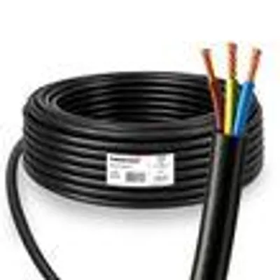 Produktbild von PremiumX Schlauchleitung H05VV-F 3x1,5 mm² 100 Meter flexible Anschlussleitung PVC