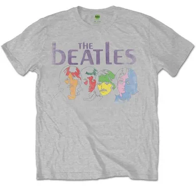Obrázok produktu pre The Beatles White Album Back (Back Print) Grey M Tričko