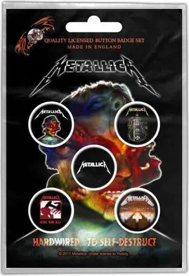 Produktbild von Button Set - Metallica Hardwired To Self Destruct
