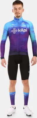 Produktbild von Herren-Langarm-Radtrikot Kilpi VULCANO-M, BLAU, Größe L
