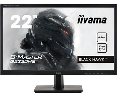Obrázok produktu pre iiyama G-MASTER G2230HS-B1, 54,6 cm (21.5"), 1920 x 1080 px, Full HD, LCD, 0,8 ms, Čierna