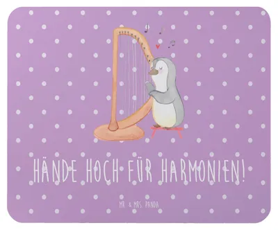 Produktbild von Mr. & Mrs. Panda Mousepad Theremin Harmonie - Lavendeltraum - Geschenk, experimentelle Musik, mauspad laptop, electronic music, Mouse Pad, instrument, Musiker, pc, Lernen