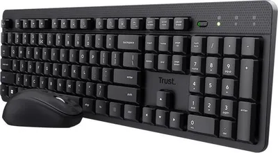 Immagine prodotto di Trust Ody II Tastiera Mouse Incluso QWERTY Italiano Nero