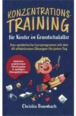 Produktbild von Konzentrationstraining für Kinder im Grundschulalter: