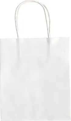 Produktbild von Folia Paper - Bag Folia Kraft 110gr 18x21x8cm 20 Stück Weiß | Setzen Sie ein 20 -Stück