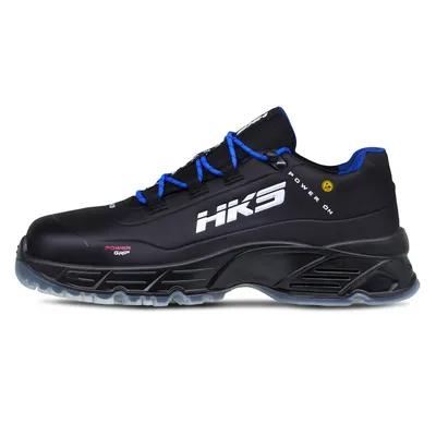 Produktbild von HKS Sicherheitshalbschuh Herren S3 ESD Microtech glatt TPU-PU Schnürsenkel "CPO-10" 44