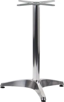 Produktbild von Tischgestell aus Aluminium SH-7002, verstellbare Füße, Maße 61x71,5 cm