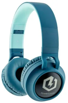 Image de Casque pour enfants PowerLocus - Buddy, sans fil, bleu