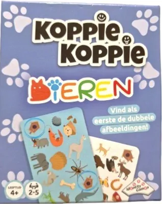 Productafbeelding van Koppie Koppie kaartspel - Vanaf 4 jaar - Voor 2 tot 5 spelers